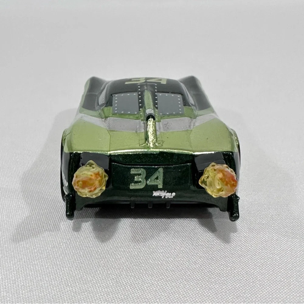 Disney Cars 3 Rare Steve “Slick” Lapage #34 Rocket Racing with Blast Wall